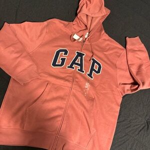 GAP Coral Full-Zip Hoodie Men’s XL NWT
